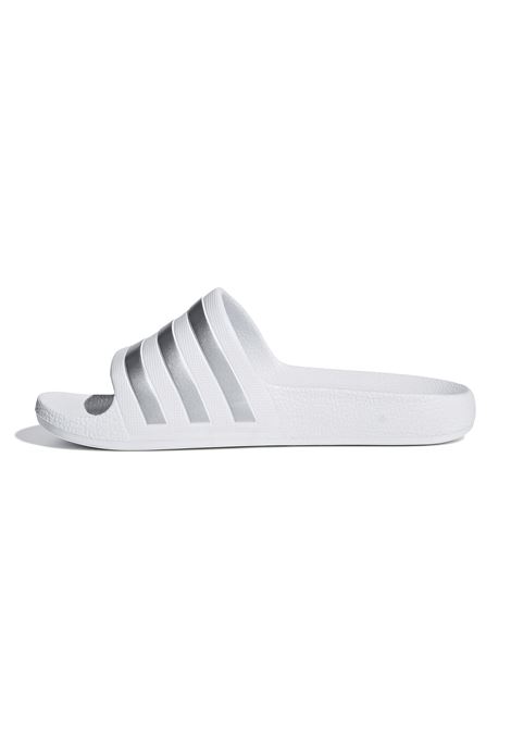 Ciabatte Adidas Adilette Aqua Bianco Argento Unisex ADIDAS CORE | Ciabatte | F35555-